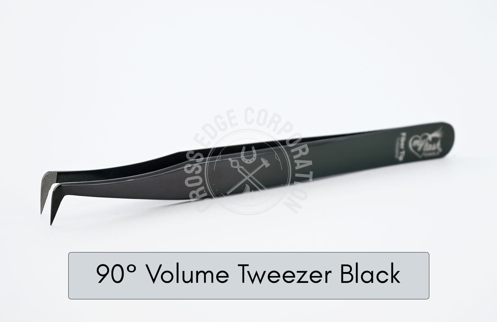 90° Volume Tweezer Black