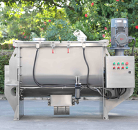 Mélangeur chimique quotidien industriel de palette de mélangeur du ruban 500l pour la poudre détersive sèche