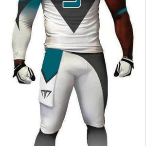 Personnalisez votre logo, maillots de football américain respirants à manches courtes, uniformes de football grande taille, directement de l'usine - Product Image 1