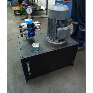 Unité de puissance hydraulique automatique pour machine de redressage utilisée dans les industries de la construction pour tôles, tubes, roulements et noyaux de moteur - Product Image 1