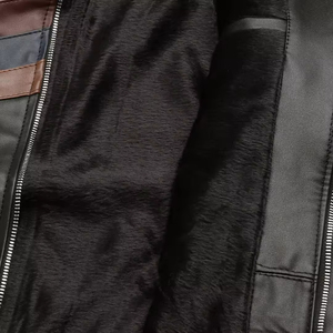 หนังวัวบริสุทธิ์รับประกันคุณภาพพร้อมขนบนเสื้อแจ็คเก็ตหนังสําหรับขายโดยผู้ส่งออกราคาต่ําสุด - Product Image 6