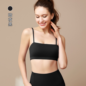 ชุดออกกำลังกาย2023สีเขียวขนาดใหญ่พิเศษสำหรับใส่วิ่งชุดออกกำลังกายเล่นโยคะฟิตเนสสีเขียวพร้อมสายไขว้ด้านหลังของเด็กผู้หญิงเสื้อออกกำลังกายผ้าคอตตอน - Product Image 6