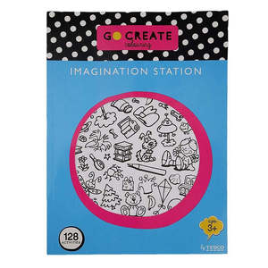 Libro de Colorear Go Create Colouring Imagination Station para Niños - Product Image 1