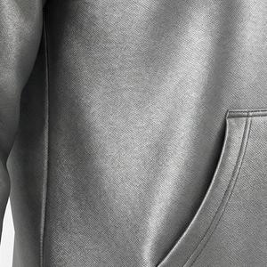 Nouveau Hoodie Homme 2025 Tendance à Manches Longues, Coupe Confortable, Motif Gaufré, Prix Usine, Couleur Personnalisable, Streetwear Premium - Product Image 5