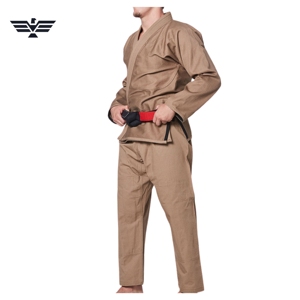 Kits BJJ personnalisables OEM, imprimés en sérigraphie / brodés, teints unis, légers, respirants, 400 g/m², 100 % coton, unisexes, pour adultes - Product Image 2