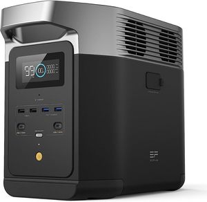 สถานีไฟฟ้าพกพา DELTA 2 รุ่นขายดีที่สุด พร้อมแบตเตอรี่ LFP ความจุ 1.3 กิโลวัตต์ชั่วโมง ที่สามารถเพิ่มความจุได้ - Product Image 1