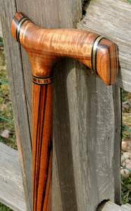 PRACTICAL Price Adjustable Wooden Cane with Multiple Knots Strong Wooden <b>Walking</b> <b>Stick</b> for Elders by Standard International - Product Image 3
