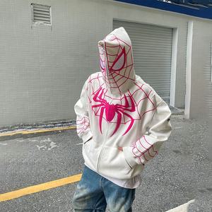 Top Quality 100% Cotton Puff Printing 450gsm Hoodies Sweatshirts <b>Spiderring</b> Logo Hoodies Y2K Casual Pullover <b>Hoodie</b> for <b>Men</b> - Product Image 2