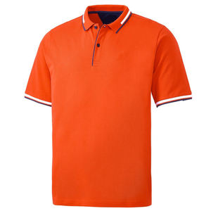 Men's Golf Summer Shirt Fashion plain Quick Dry Athletic Breathable Stretchy Casual Sports <b>stripped</b> color Tee Daily Wear OEM - Product Image 1