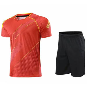Kits de camisetas de fútbol juvenil personalizados 100% poliéster nuevo traje de fútbol de Francia con nombre de jugador uniformes para equipos portátiles - Product Image 1