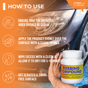 Smooth Cut Pro Car Froting Compound Detailer 200gm Automotive Froting Compound para el cuidado y pulido - Product Image 5