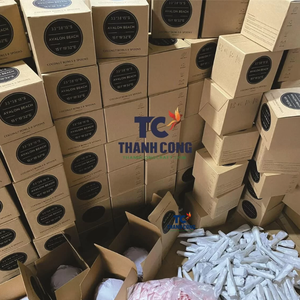 Juego de cucharas y cuencos de cáscara de coco, caja de cartón con logotipo personalizado, precio al por mayor barato - Product Image 5