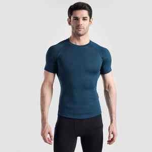 เสื้อกีฬาฤดูร้อนแบบใหม่ พิมพ์ลายไร้รอยต่อ ระบายอากาศ แห้งเร็ว สำหรับผู้ชาย ใช้ได้ทั้งกลางแจ้งและในร่ม - Product Image 3