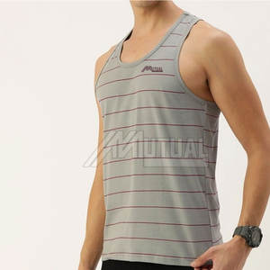 Camiseta sin mangas de gimnasio para hombre, camiseta de entrenamiento sin mangas, chaleco de algodón para entrenamiento y culturismo, camiseta sin mangas - Product Image 2