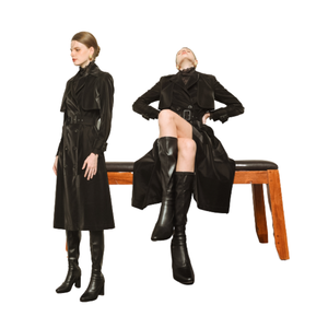 Long Coat <b>for</b> <b>Women</b> High Quality Anti - Static <b>for</b> Office Lady Luxury Design Customized Packaging Vietnam Manufacturer - Product Image 4