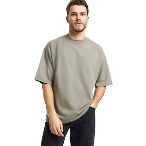 เสื้อยืดคอกลมสำหรับผู้ชายผ้าคอตตอนสำหรับ100% เสื้อถัก2024ออกแบบโลโก้ได้ตามต้องการ - Product Image 2