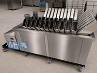 Machine à glaçons en blocs de 1000 kg à refroidissement par air, machine à fabriquer des blocs de glace avec panneaux solaires