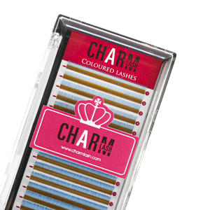 CharmLash Lash Vendeurs En Gros Classique Extension De Cils Plateaux Volume Cils Glamour Diverses Couleurs Dramatique Confortable Porter - Product Image 6