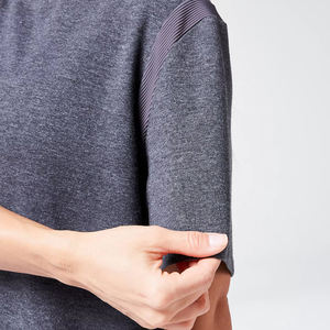 Camisetas de gran tamaño con logotipo bordado profesional para mujer/Camisetas transpirables holgadas con estampado personalizado para mujer - Product Image 4