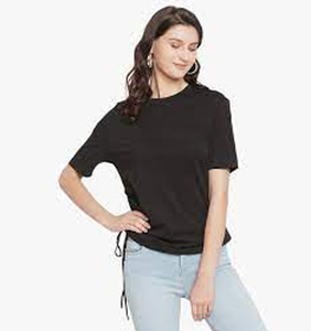 Adies T-shirts Nouveau design à la mode Dames de haute qualité Exportation de produits du Bangladesh Meilleur article - Product Image 5