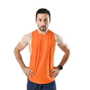 Débardeurs de fitness décontractés 100% coton pour hommes entraînement de gymnastique à séchage rapide et course d'été respirant avec disponibilité en vrac - Product Image 3