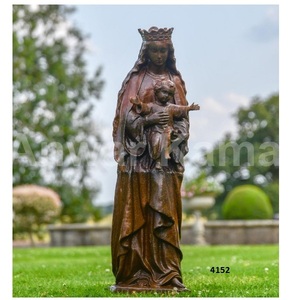 Sculpture de fée des bois robuste en fonte de vente chaude pour décor de cour de patio de parc de jardin - Product Image 6