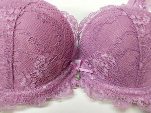 Fashion Women's Lace Wire-Free 3/4 <b>Cup</b> Adjustable Strap Lingerie Set Comfortable <b>Bra</b> Bikini Panty Breathable Seamless - Product Image 1