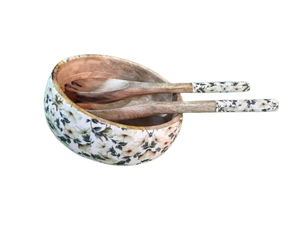 Premium Quality Acacia Wood Bowl with <b>Wooden</b> Spoon for <b>Kitchen</b> <b>Accessories</b> Economically Priced by Indian Exporters - Product Image 2