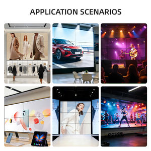 Indoor videowall voor bedrijven, groot scherm, 46-55 inch, 2x2, 3x3, ultra-smalle rand (1,7 mm), LCD videowall, scherm voor schakeling - Product Image 6