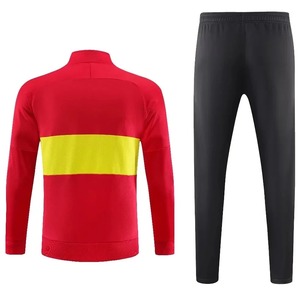 Uniforme de Fútbol Unisex OEM de Bajo Costo, Pantalones y Chaqueta Deportiva, Ropa Deportiva Estampada 100% Poliéster con Degradado de Color - Product Image 3