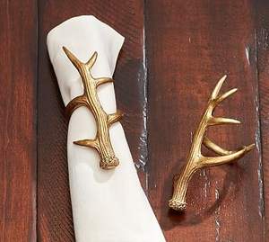 Décoration de table et accessoires ronds de serviette décoration de la maison porte-anneau de serviette en acier inoxydable 100% original porte-mouchoirs - Product Image 4