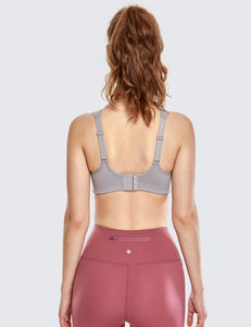 บราเล่นโยคะสำหรับผู้หญิงบราออกกำลังกายมีแรงกระแทกสูงสำหรับผู้หญิงเสื้อออกกำลังกายเล่นยิมวิ่งโลโก้ได้ตามต้องการ - Product Image 2