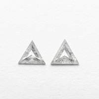 Diamante Sintético de Lujo Cultivado en Laboratorio, Corte Trillón, Color D, Claridad VVS, Certificado IGI, Calidad Superior, MUNJANI IMPEX