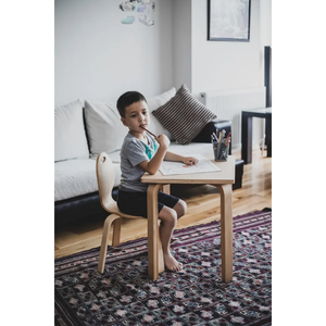 Ensemble de table durable pour enfants Vente en gros de haute qualité Chaise pour enfants Chaise de bureau et chaise Montessori en bois Fabriqué en Turquie - Product Image 6