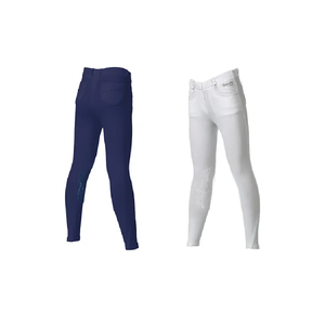 Pantalones ecuestres para mujer con estampado de silicona clásico y funcional, pantalones para montar a caballo - Product Image 6
