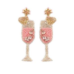 Hermoso pendiente Pendientes bordados de moda para mujer fiesta pendientes de súper calidad para mujeres y niñas - Product Image 6