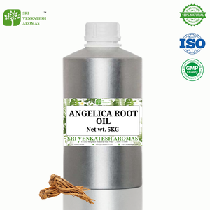 Aceite esencial de raíz de Angélica pura Sri Venkatesh Aromas 100% Ideal para masaje y aromaterapia con embalaje personalizado disponible - Product Image 5