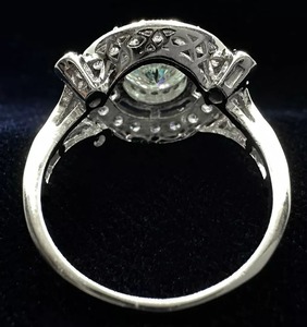 925 Setrilng Siver Moissanite diamante deshierbe anillo diamante joyería personalizada Hip hop diamante anillo Moissanite joyería - Product Image 3