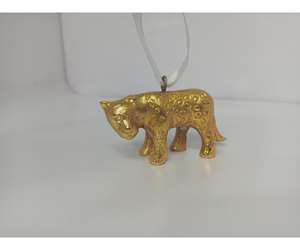 Adorno Navideño de Metal Hecho a Mano con Forma de Animal, Decoración Navideña Colgante Natural a Precio Económico - Product Image 3