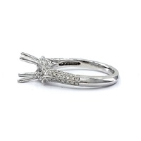 Bijoux fins, brillants, de haute qualité, or blanc 18 carats, diamant véritable, forme ronde, jolie bague halo pour mariage et fête