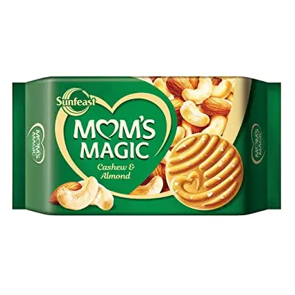 Sunfeast Mom 'S Magic - Cashew Amandel Koekjes, Rijke Boter Koekjes, Perfecte Thee Tijd Snack, 584 G Pouch