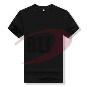 T-Shirt 100% coton pour hommes, tissu imprimé personnalisé, de haute qualité, Services OEM - Product Image 4