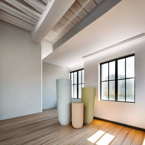 Jardinières florales fausses réalistes pour décoration intérieure/extérieure de jardin, de balcon et de patio avec fleurs artificielles - Product Image 1