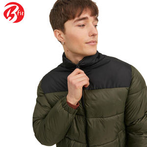 <b>Top</b> Quality Street Style Puffer Jacket Pakistan Made Custom Logo Latest Design Fashionable Puffer Jacket - Product Image 4