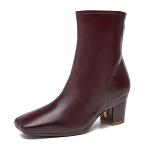 Giày cao gót BABALA <span class=keywords><strong>2025</strong></span> kiểu mới có thể chuyển đổi thành giày bệt, chất liệu da bê, da bò, kiểu ankle <span class=keywords><strong>boots</strong></span>, có thể tùy chỉnh chuyển đổi từ cao gót sang bệt. - Product Image 1