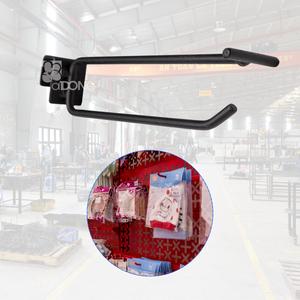 Ganchos de exhibición de venta al por menor de metal ADONG A23, accesorios Slatwall, producción de Vietnam personalizable, OEM - Product Image 1