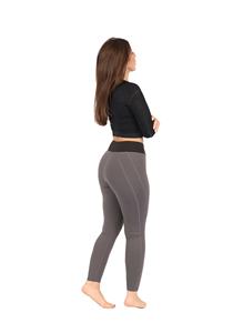 Leggings de yoga de gymnastique taille haute en nylon pour femmes OEM pantalons de jogging de sport extensibles et respirants entraînement serré sexy pour femmes - Product Image 3