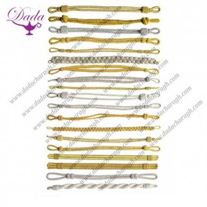 บิดหมวกสายในสีขาวและผ้าไหมเยอรมันยิงสโมสรหมวกหมวกสายรัดสายถัก - Product Image 6