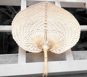 Ventiladores de mano de bambú sostenibles perfectos para eventos al aire libre, ventiladores de mano de bambú de alta calidad - Product Image 5