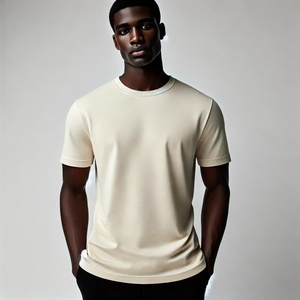 เสื้อยืดผู้ชายพิมพ์ลายที่กำหนดเองมีโลโก้ด้านหน้าคอเต่าคอ100% ผ้าฝ้ายระบายอากาศสบายๆสไตล์ลำลองรูปแบบของแข็ง - Product Image 5